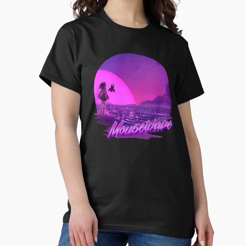 Mousewave - Ironmouse Synthwave by NeonSunsetMedia Unisex , , , Long Sleeve Tee