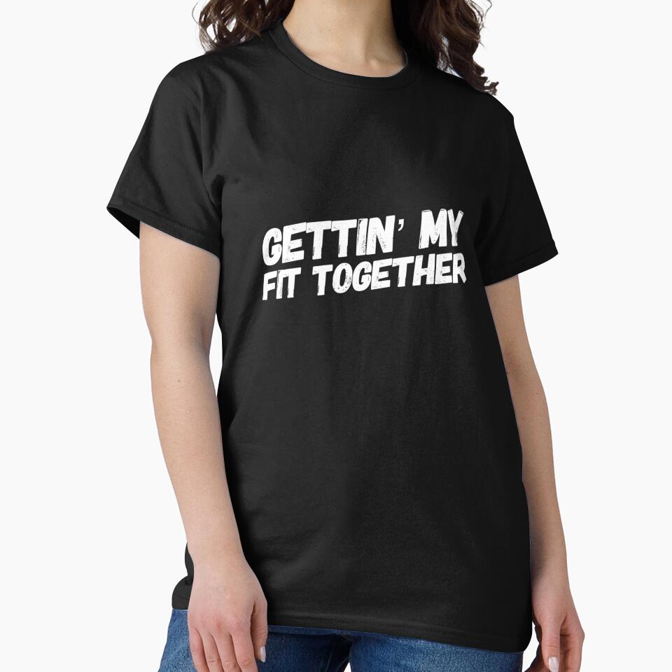 Gettin' My Fit Together by keriannhill Unisex , , , Long Sleeve Tee