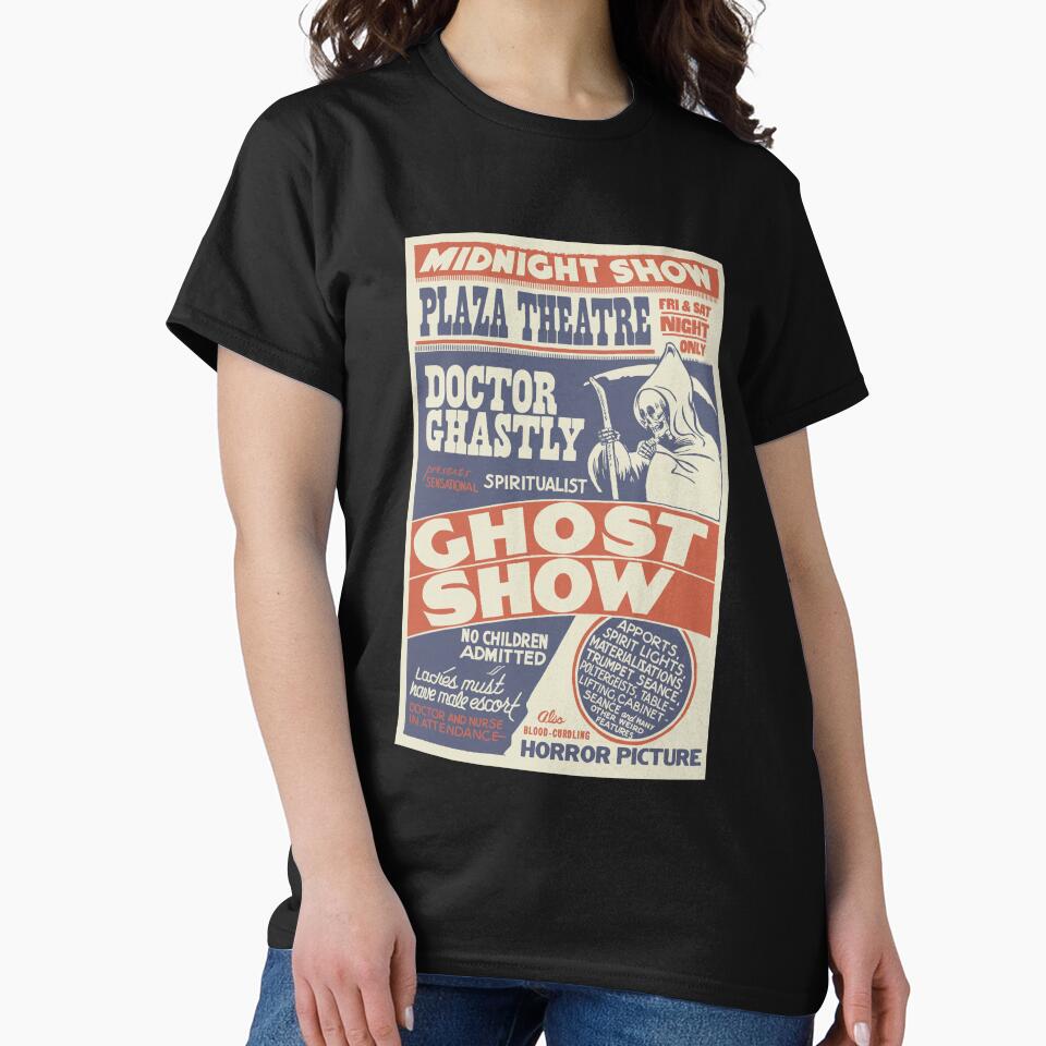Vintage Ghost Show Poster Pesign by Scott Banks