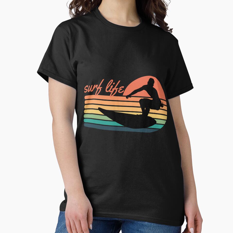 Surf Life by FrescoNat Unisex , , , Long Sleeve Tee
