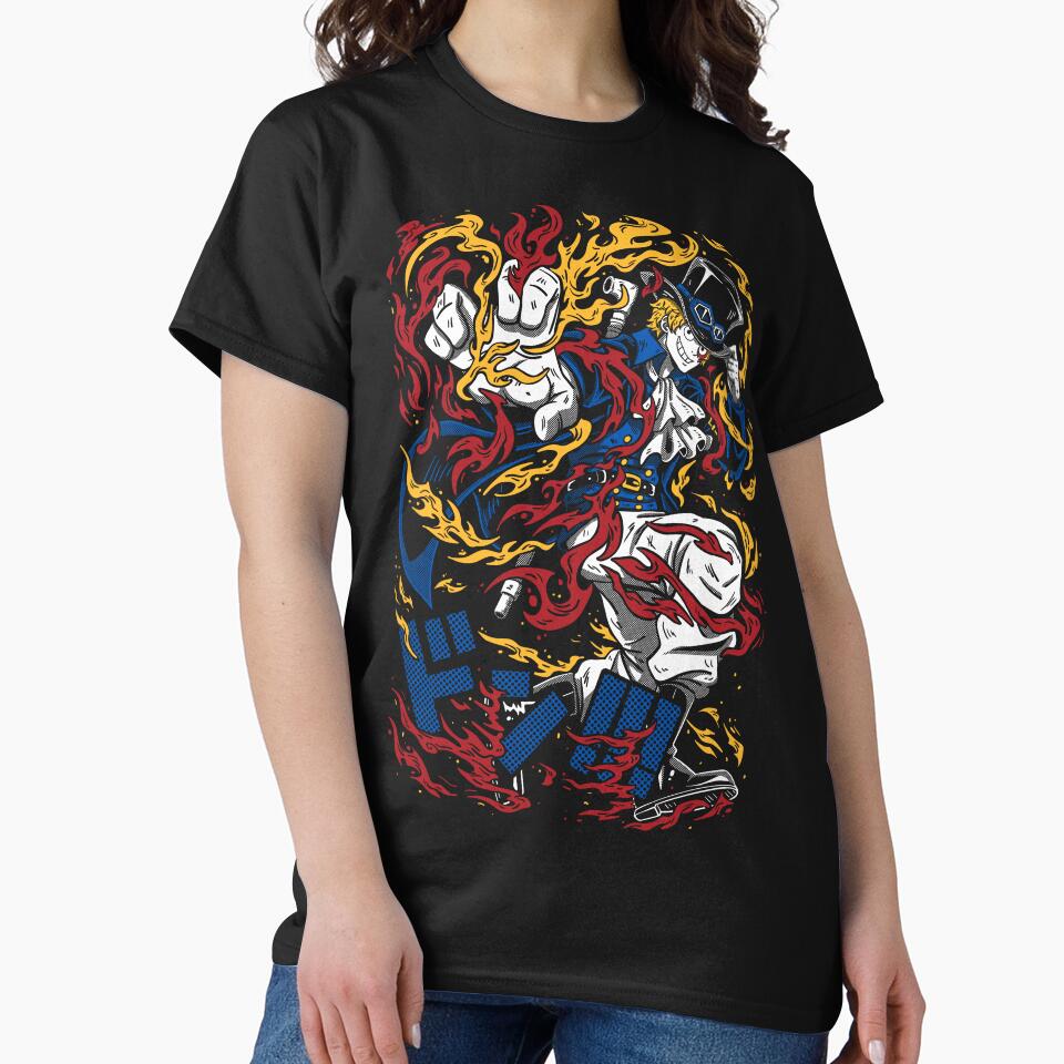 Sabo Flame by Gatokumn Unisex , , , Long Sleeve Tee