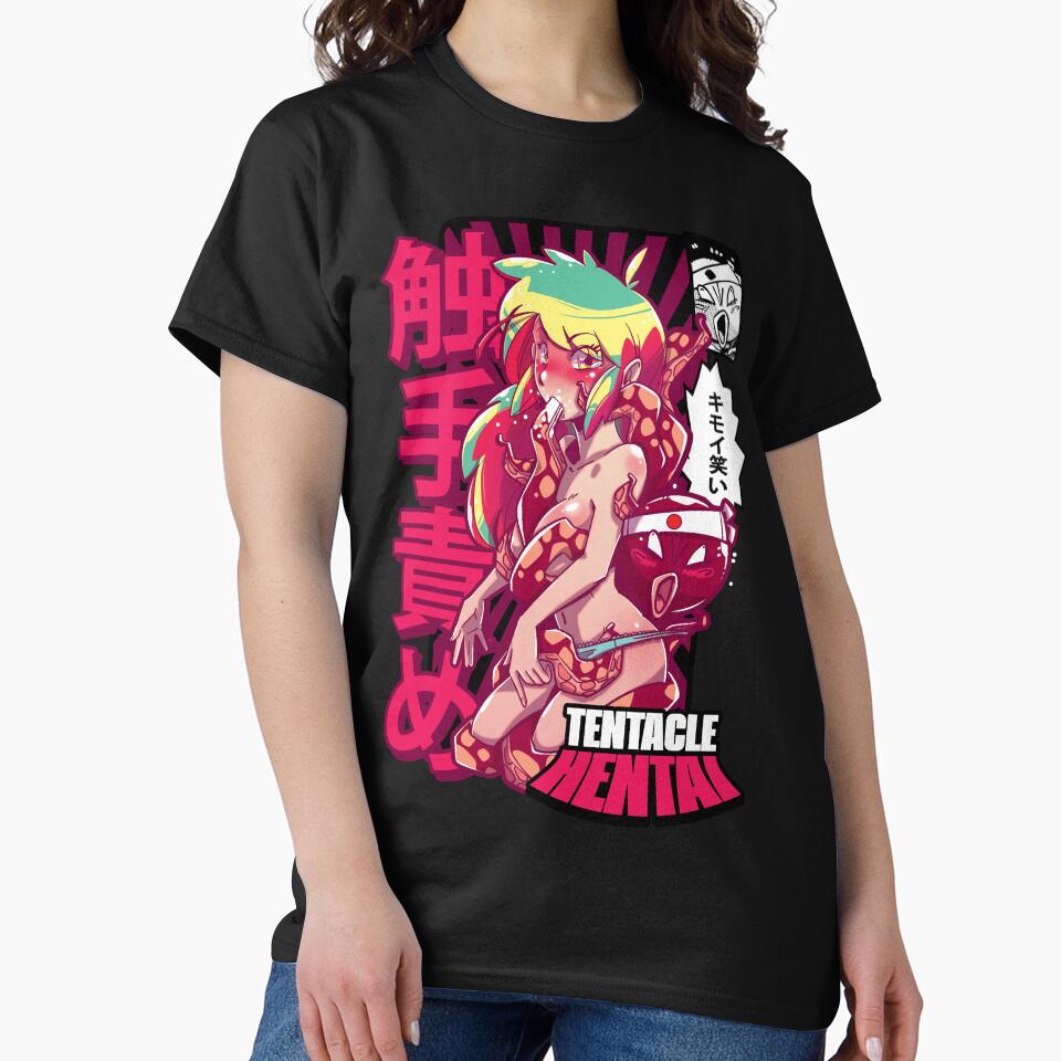 Lewd Tentacle, Tentacle Hentai Octopus girlfriend by EYESORE ART Unisex , , , Long Sleeve Tee