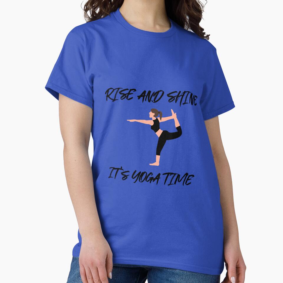 It's Yoga Time by RiseandShineTee Unisex , , , Long Sleeve Tee