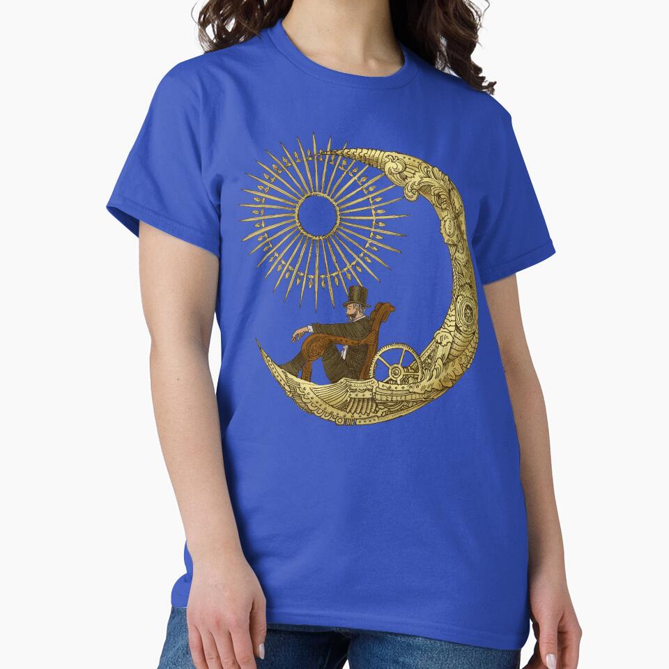 Moon Travel by opifan Unisex , , , Long Sleeve Tee