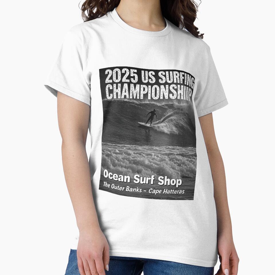 2025 US Surfing Championship - OSS - The Outer Banks by JBDesigns21 Unisex , , , Long Sleeve Tee
