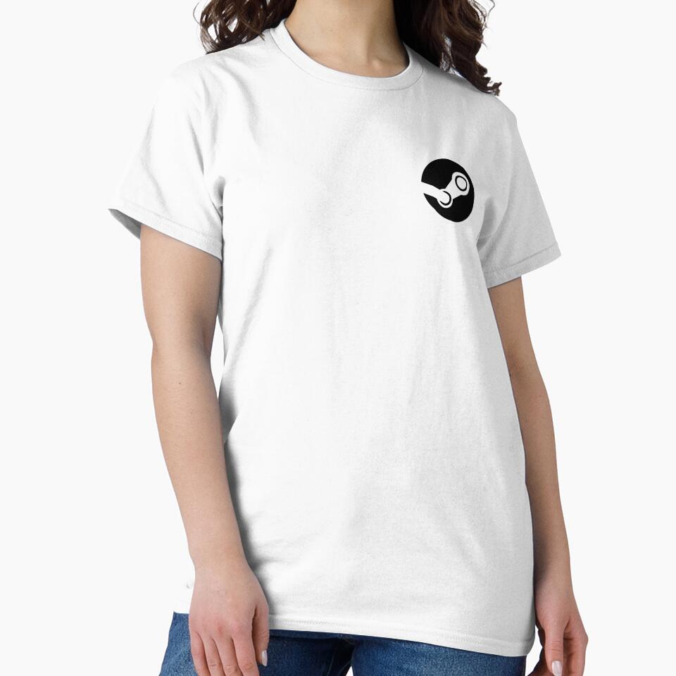 Steam Logo by GameLingo Unisex , , , Long Sleeve Tee
