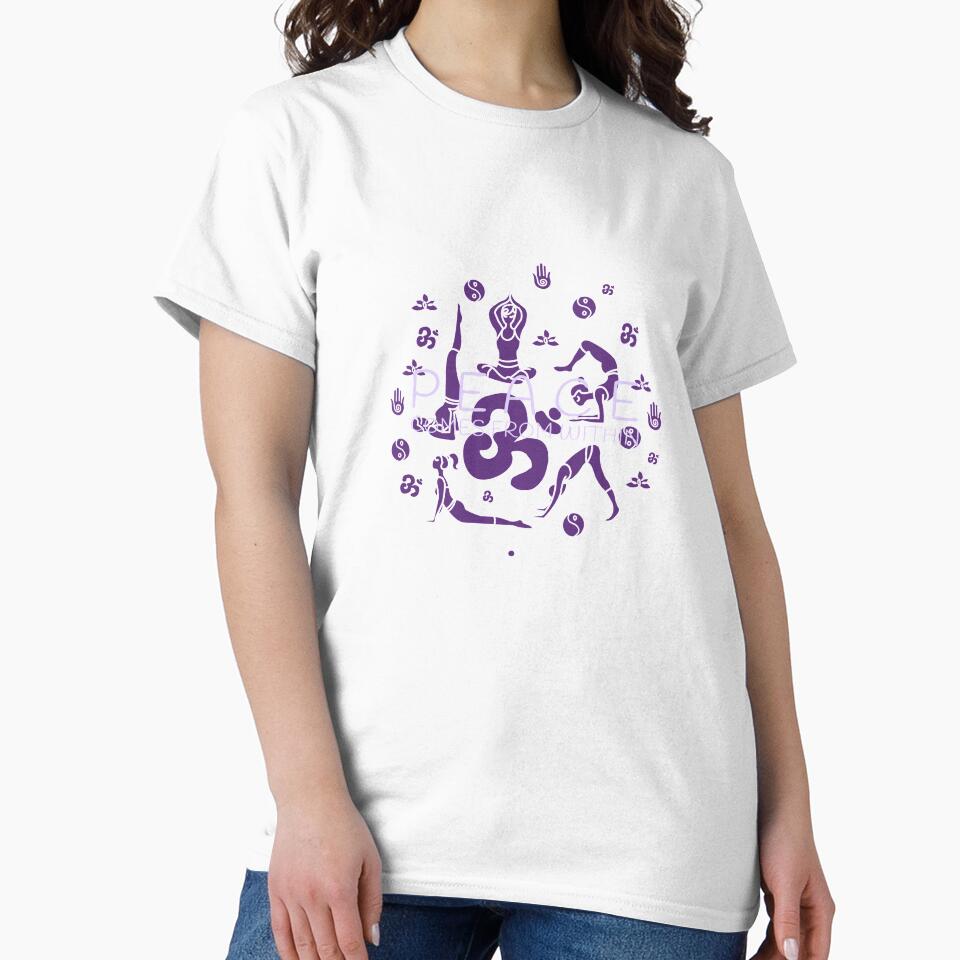 Peace comes from within by Hanin-Apparel