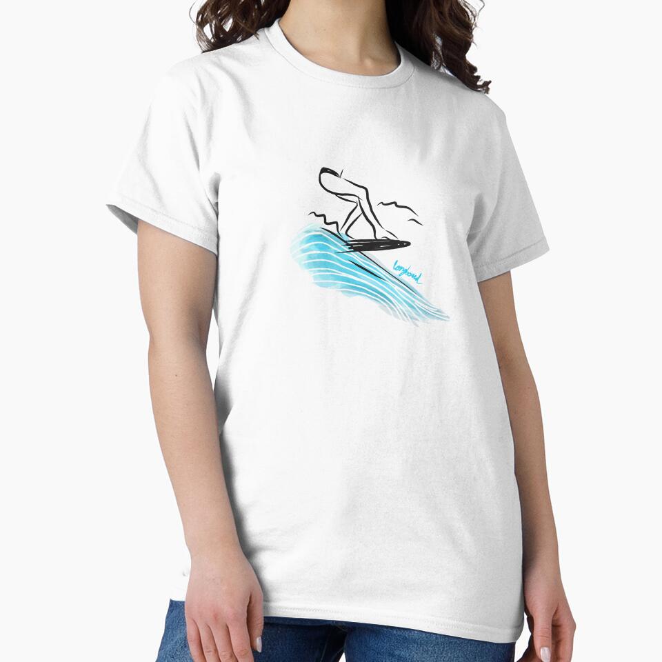Surfing Longboard SURF tricks by Tropical Blood Unisex , , , Long Sleeve Tee