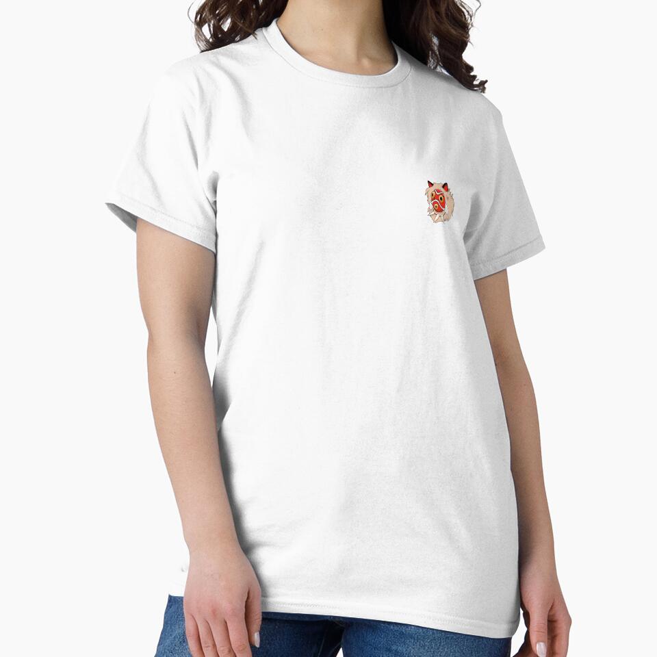 Princess Mononoke Red Mask by KirabooStudios Unisex , , , Long Sleeve Tee