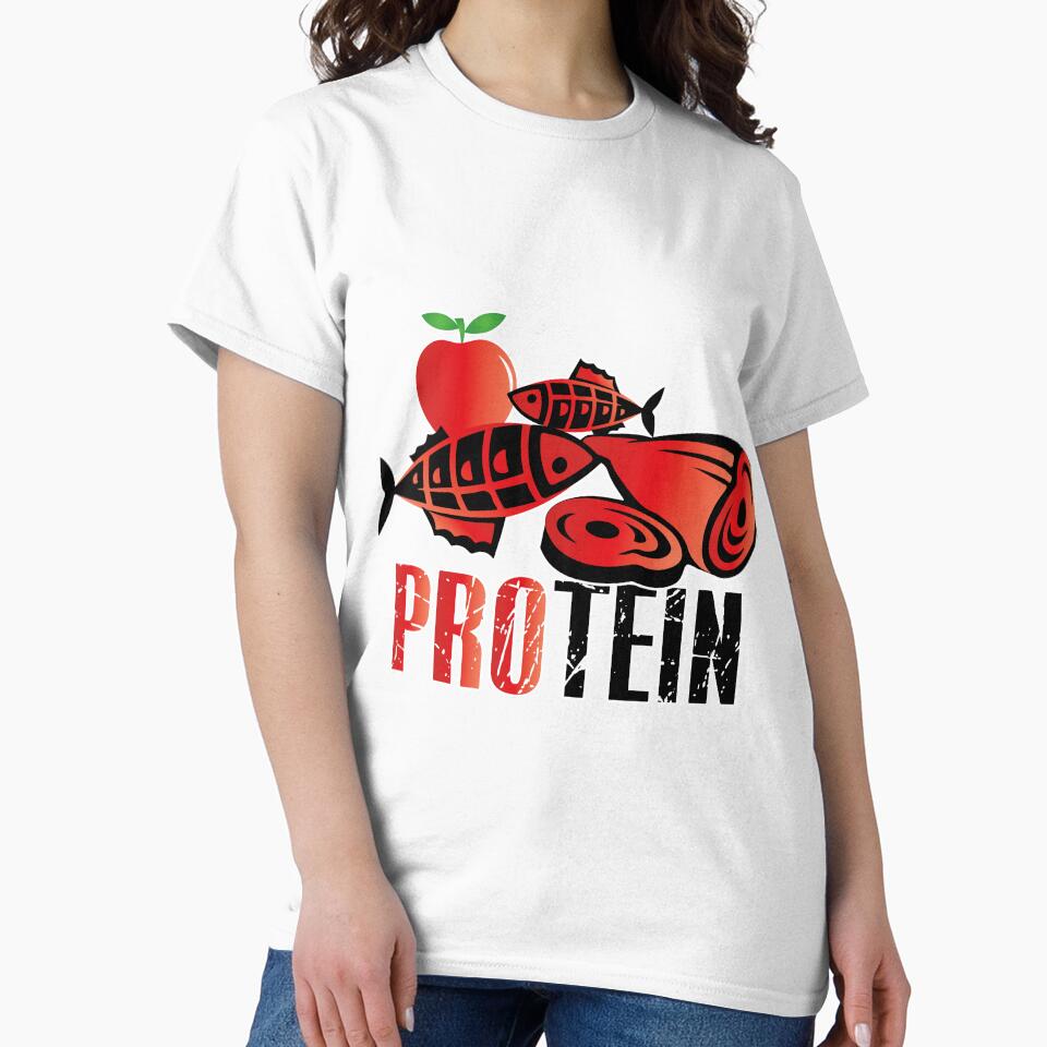 Protein fitness by qurako Unisex , , , Long Sleeve Tee