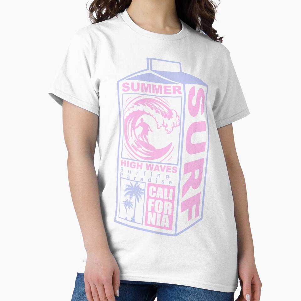 summer surf california by srissdesigns Unisex , , , Long Sleeve Tee