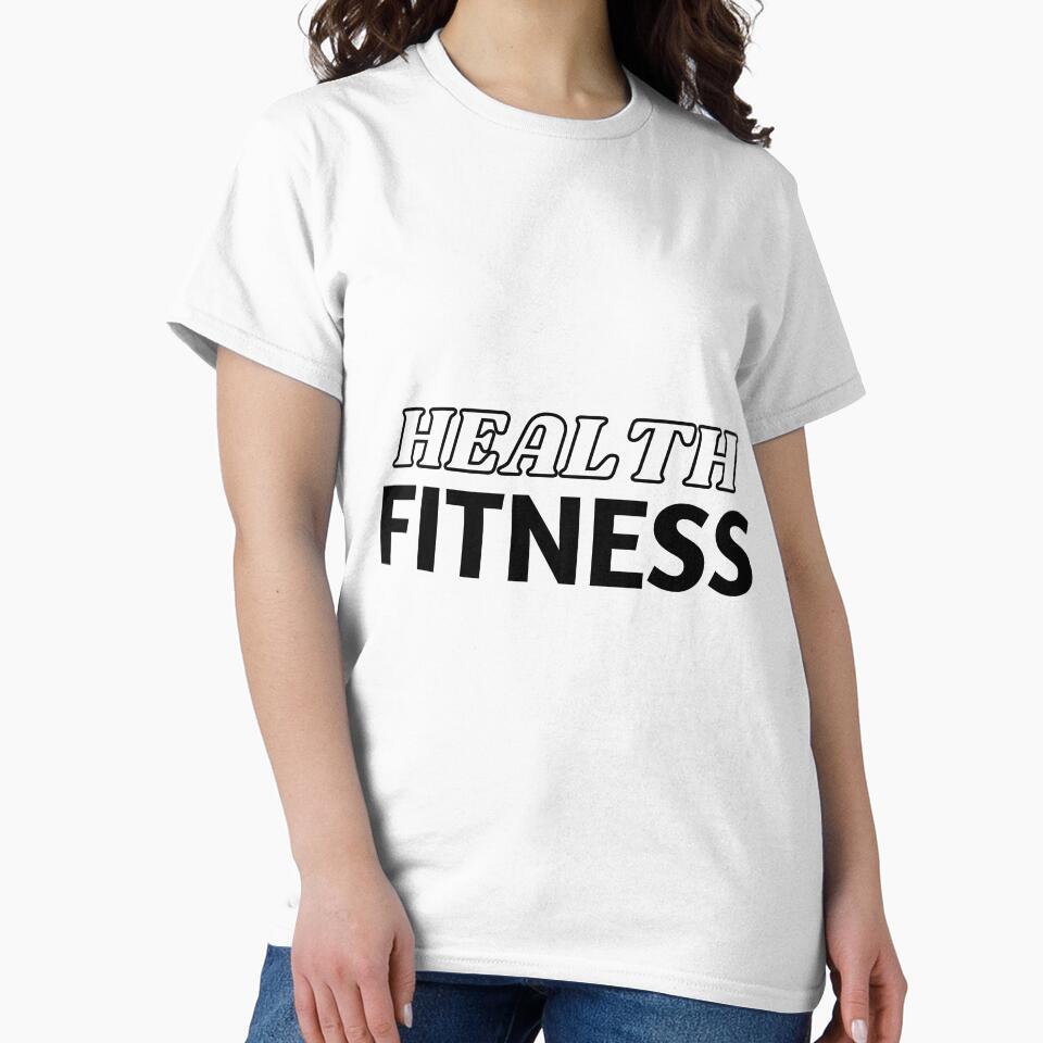 Health and Fitness, Funny Fitness Tee,funny fitness tshirt, by Fitness-Passion Unisex , , , Long Sleeve Tee