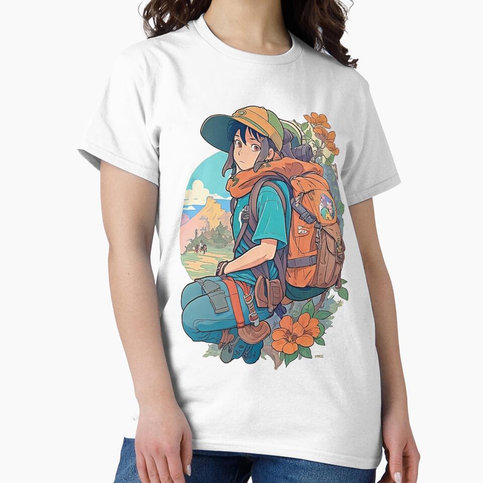 Yuru Camp Anime by Jarontid Unisex , , , Long Sleeve Tee
