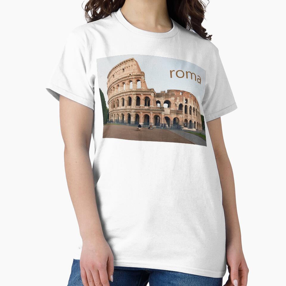 Roma, Rome Travel by ubustudio Unisex , , , Long Sleeve Tee