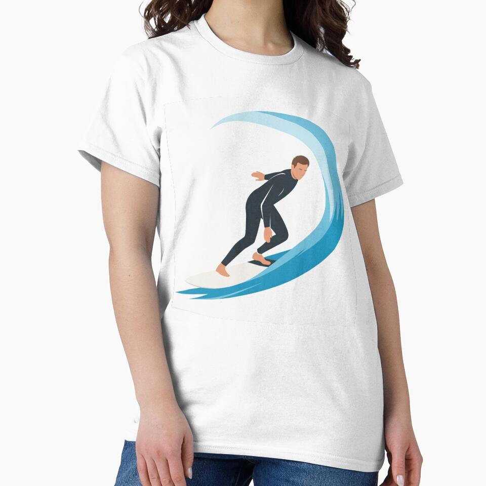 Surf's Up 2 by SJHorsfall Unisex , , , Long Sleeve Tee