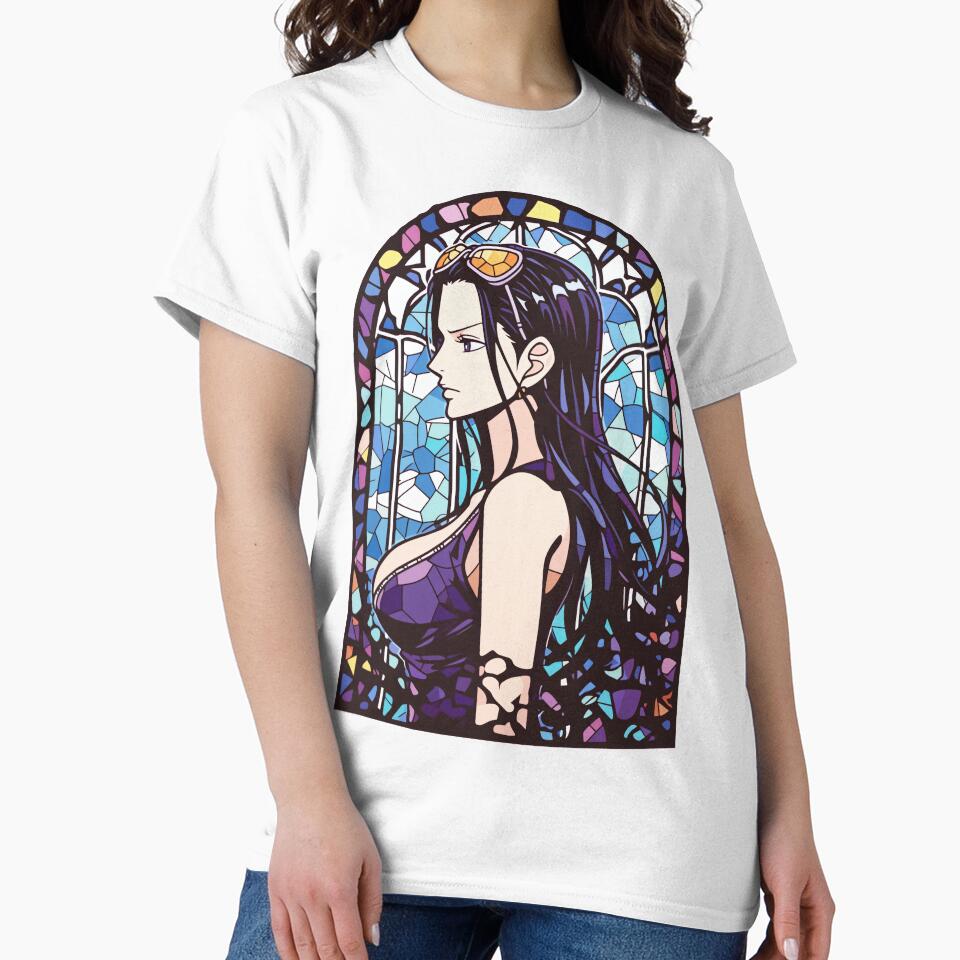 Stained Glass Devil Child by SchellStation Unisex , , , Long Sleeve Tee