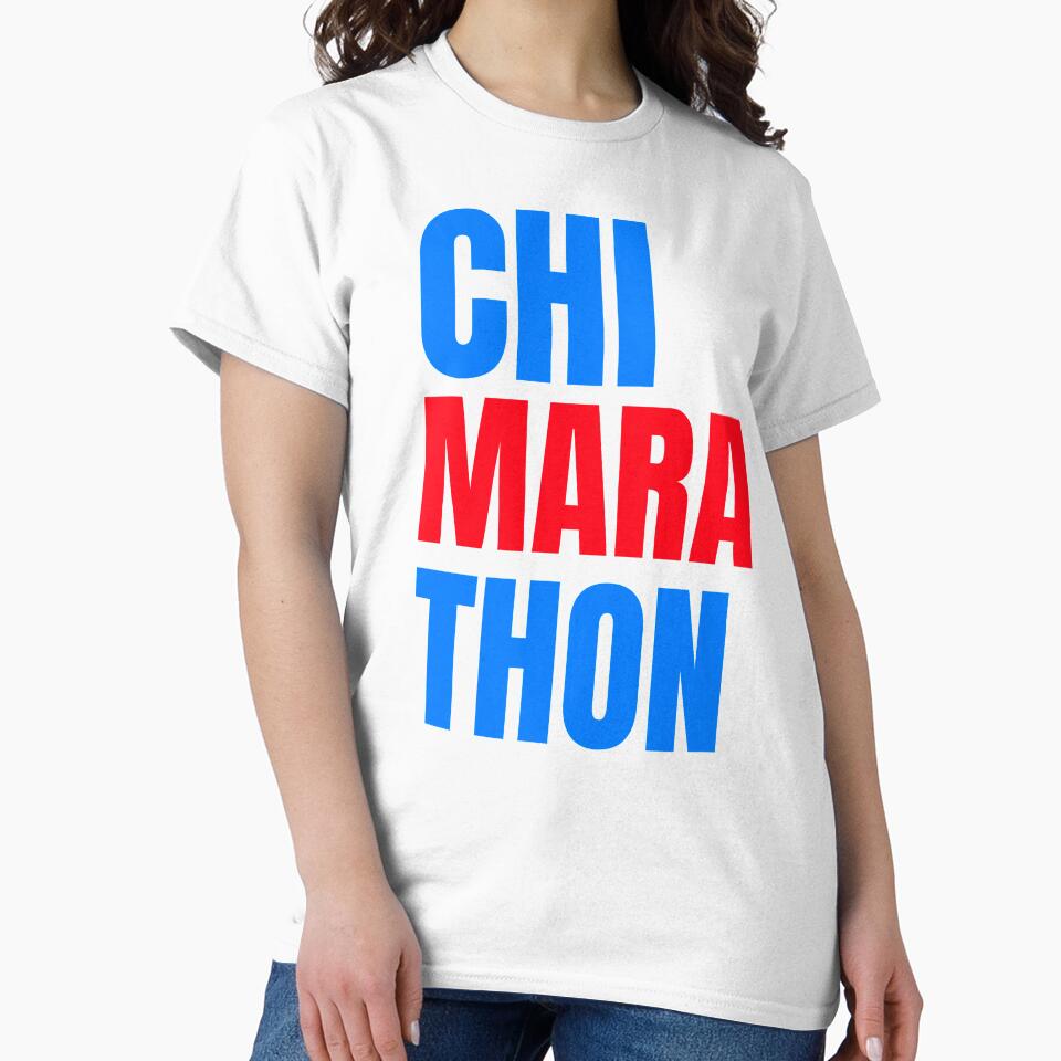 Chicago Marathon Large Letters by Marathon-Runner