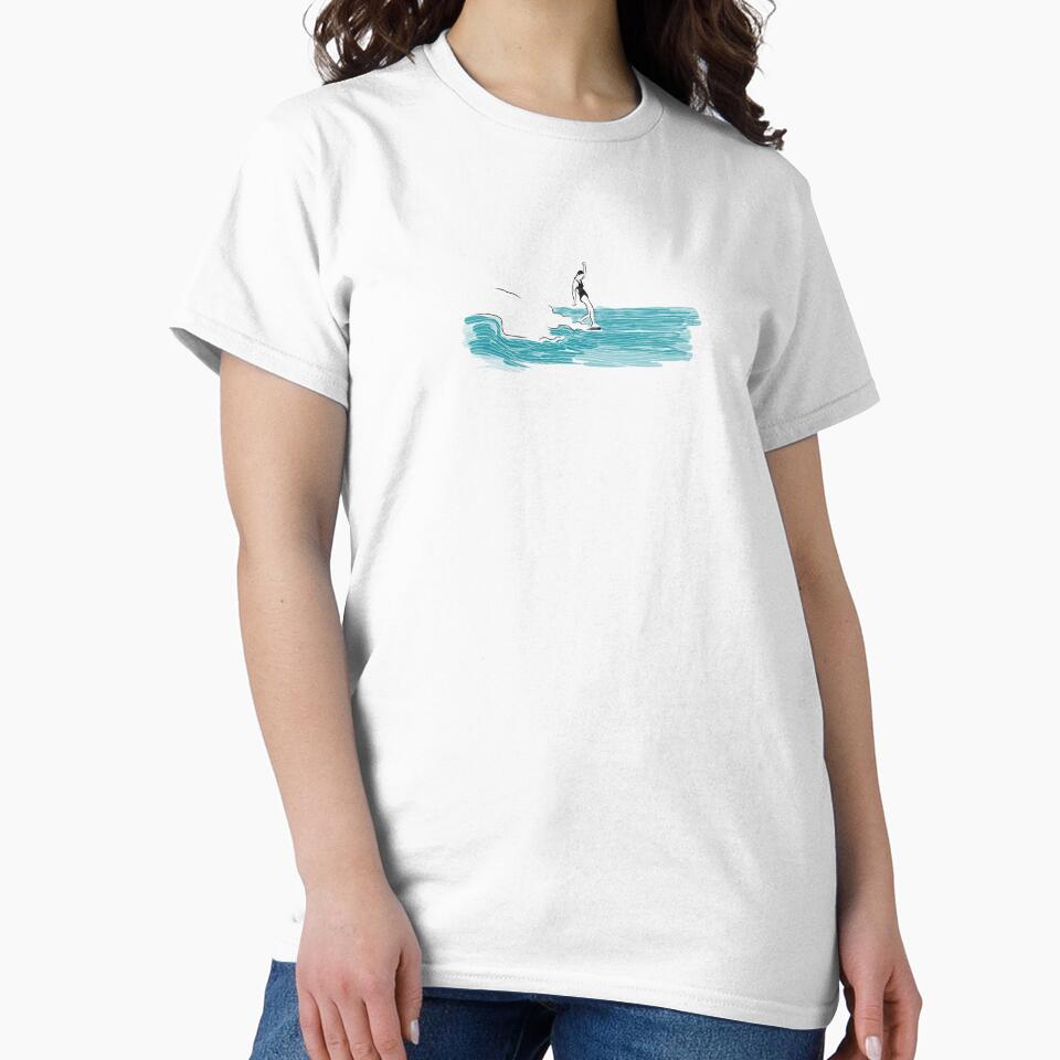 SURF LIFE lomgboard surf style longboard by Tropical Blood Unisex , , , Long Sleeve Tee