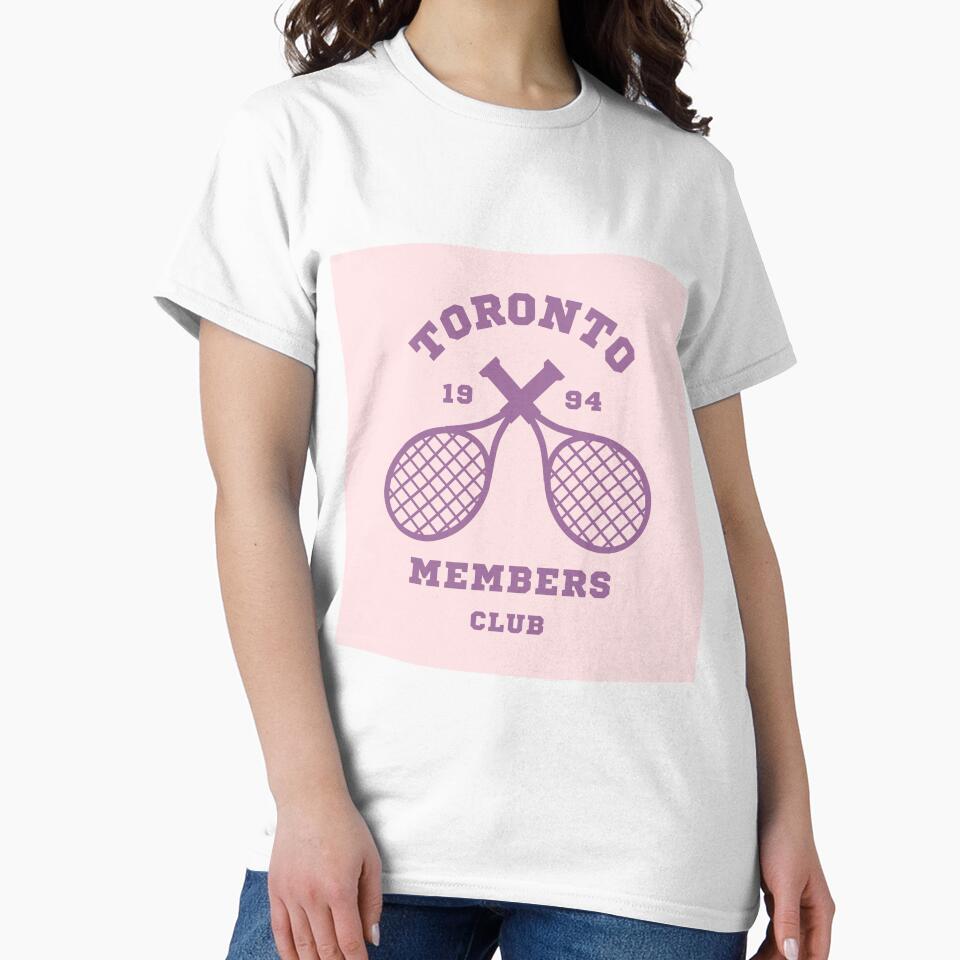 Toronto Tennis Members Club 1994 Purple Pink by art-by-harmonie