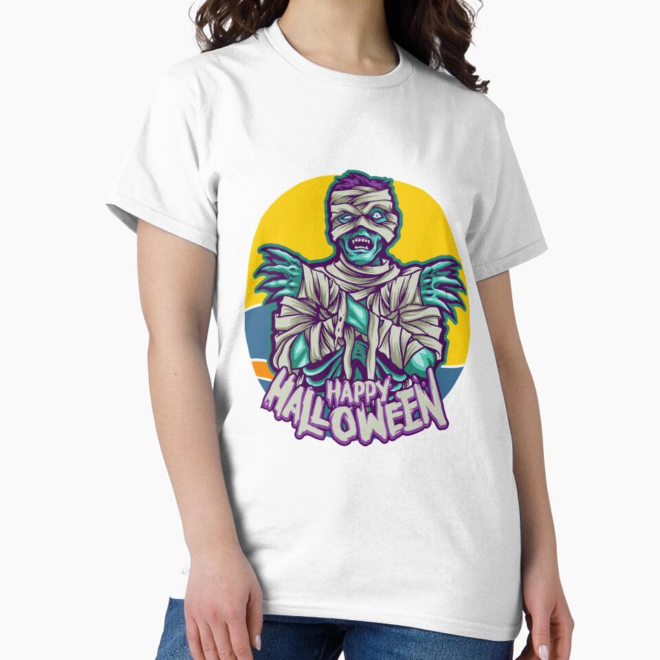 Zombie Mummy Happy Halloween by libbergina