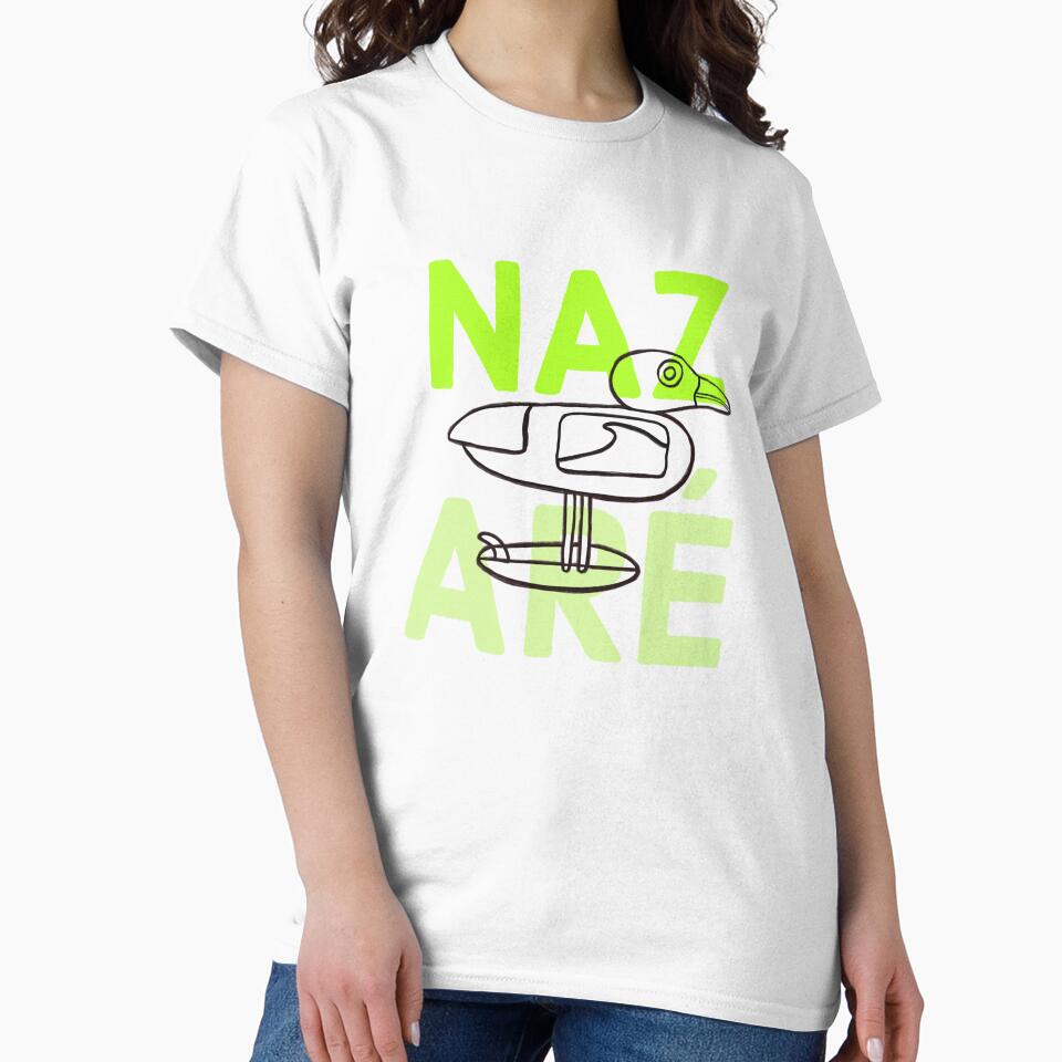Nazare portugal big waves tradition awesome nazare portugal by Tropical Blood Unisex , , , Long Sleeve Tee