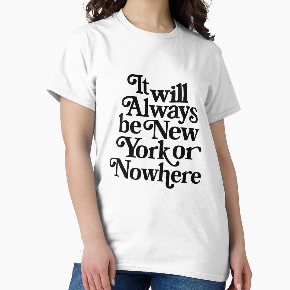 it will always be new york or nowhere by delicate-pov Unisex , , , Long Sleeve Tee