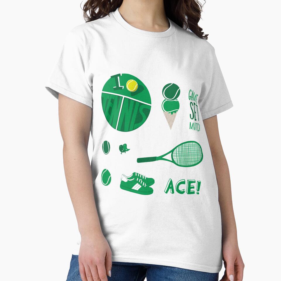 Kelly Green Retro Tennis Sticker Pack by The-Goods