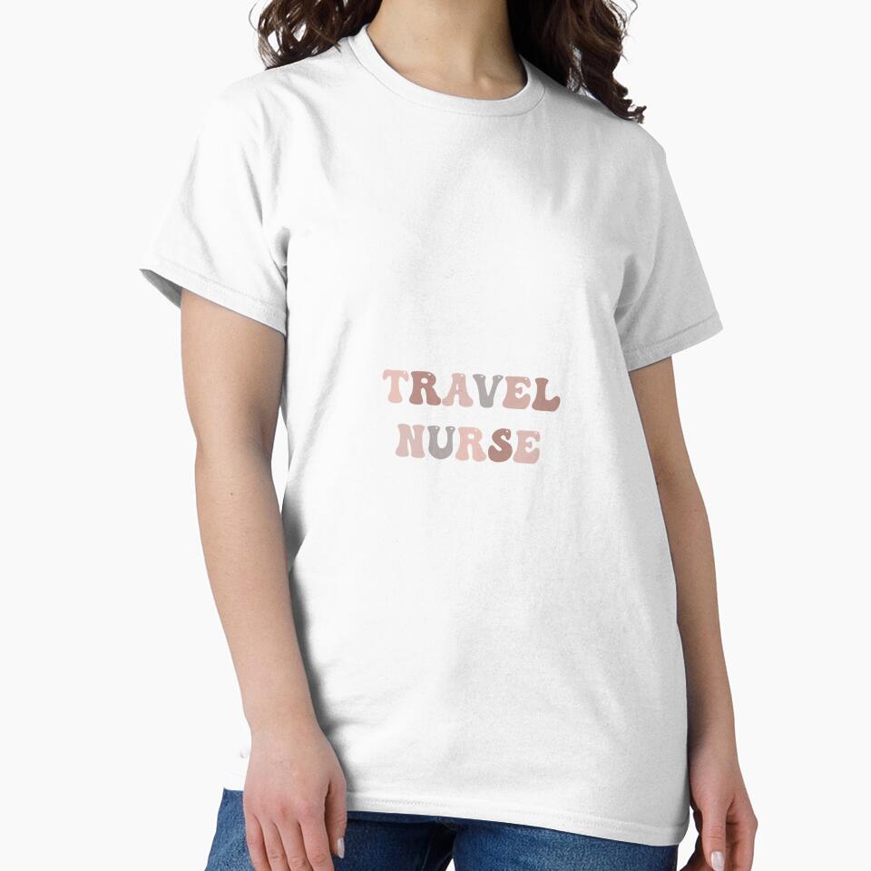 Travel Nurse by kmdesigns17 Unisex , , , Long Sleeve Tee