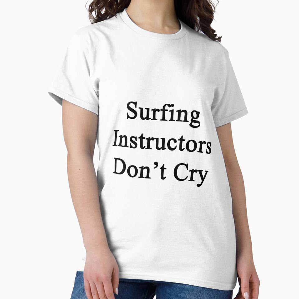 Surfing Instructors Don't Cry by supernova23 Unisex , , , Long Sleeve Tee