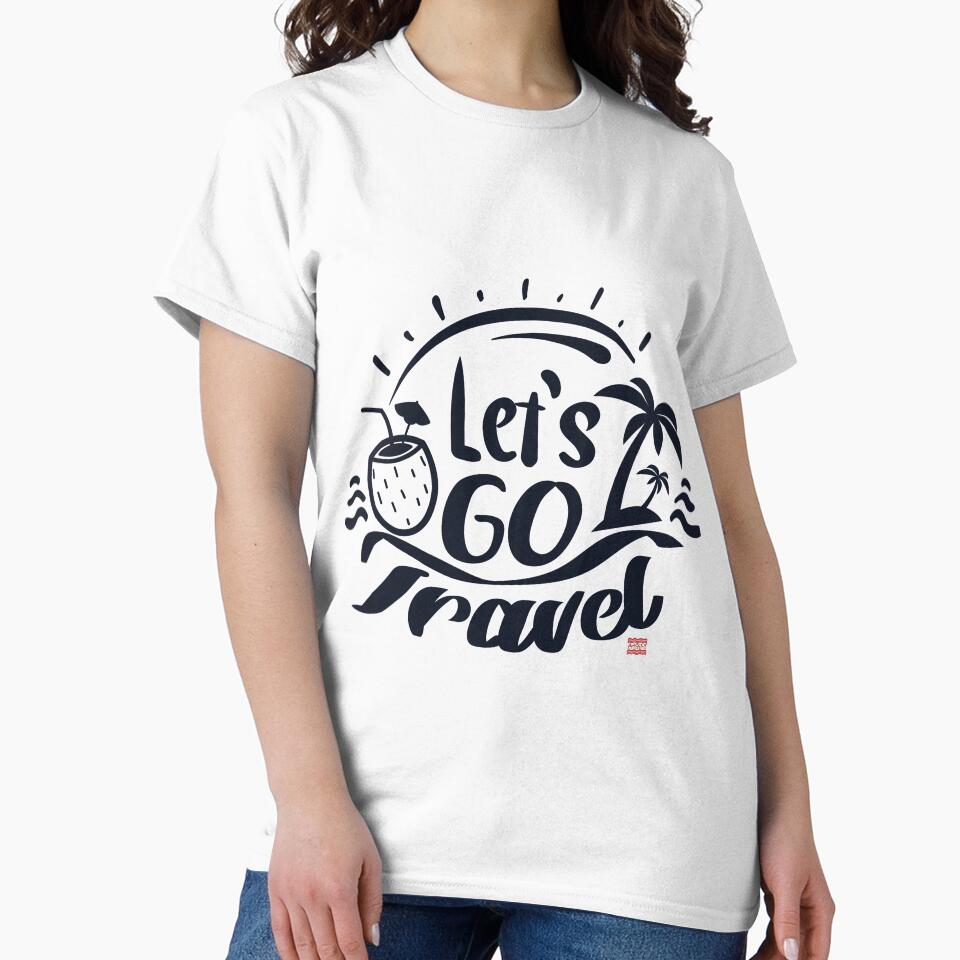let's go travel quote by BaconLines Unisex , , , Long Sleeve Tee