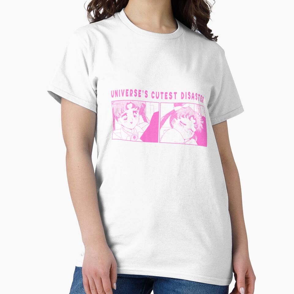 Universe's Cutest Disaster – Usagi Tsukino 90s Nostalgia Kid by delllsdesigns Unisex , , , Long Sleeve Tee