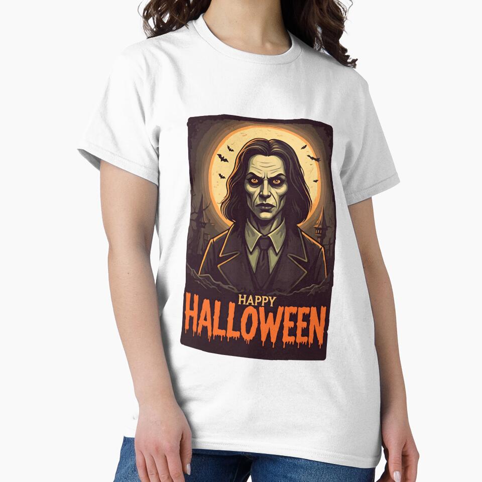 Vintage Halloween Horror Poster by Dakson Design - Fantasy Art