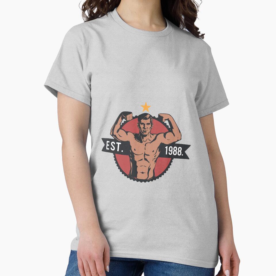 EST. 1988 GYM by Billy Wong Unisex , , , Long Sleeve Tee