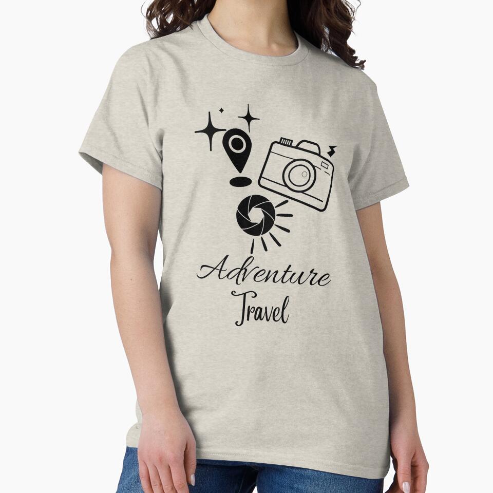 Travel Adventure for Photography & Travel Lover by stylishdzign Unisex , , , Long Sleeve Tee