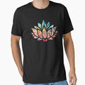 Kundalini Yoga - Kundalini Chakra Shirt - Kundalini Lotus Flower by JuditR Unisex , , , Long Sleeve Tee