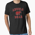 Abuelo Bear Red Buffalo Plaid Matching Family Christmas by 14thFloor