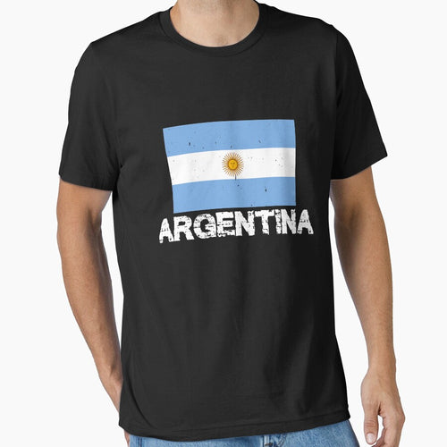 Argentina National Pride Argentinian Flag Design by AllStarMerch