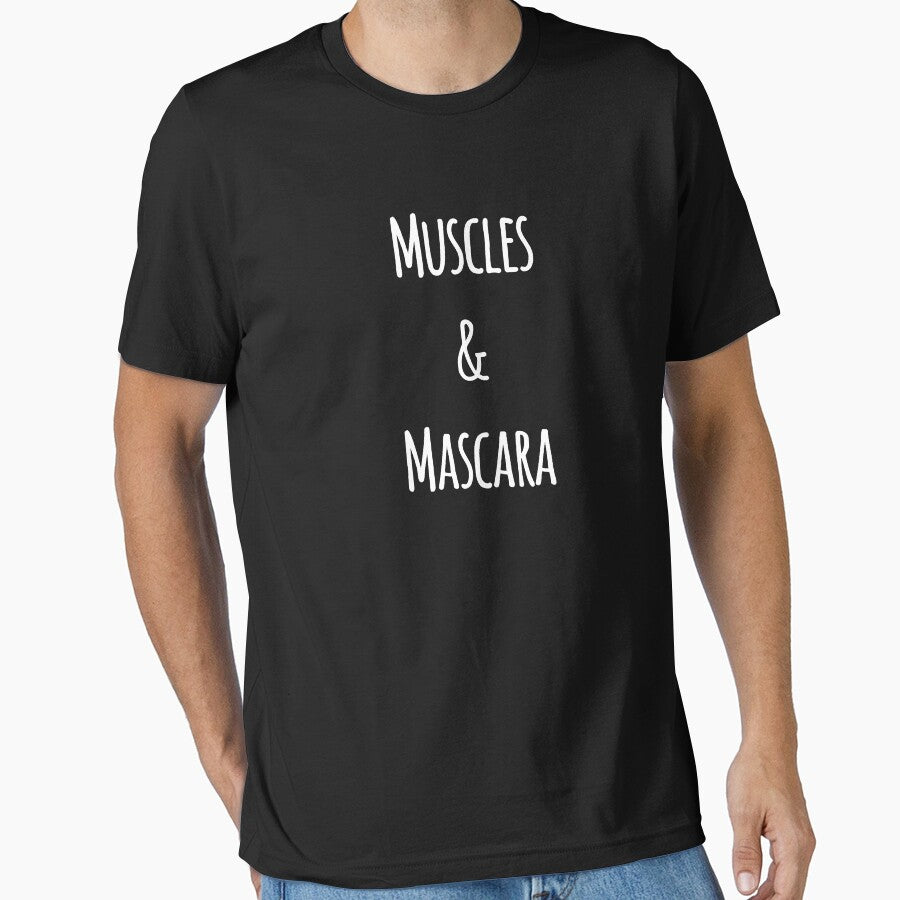 muscles and mascara by alexmichel91 Unisex , , , Long Sleeve Tee