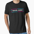 Travel agent retro gradient frame by SVPOD Unisex , , , Long Sleeve Tee