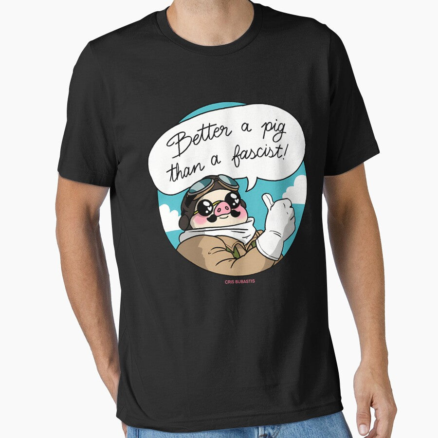 Better A Pig Than A Fascist by LawandaDa57 Unisex , , , Long Sleeve Tee