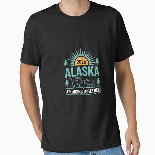 Alaska Cruise 2025 Family Friends Vacation Travel Matching by MarkLeedsArt
