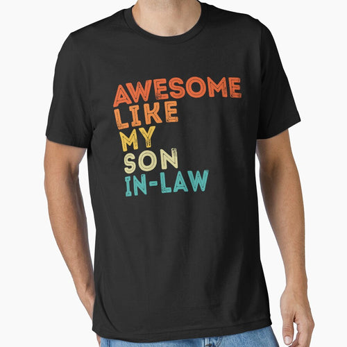 Awesome Like My Son In Law Funny Family Humor Vintage by PatternFariss