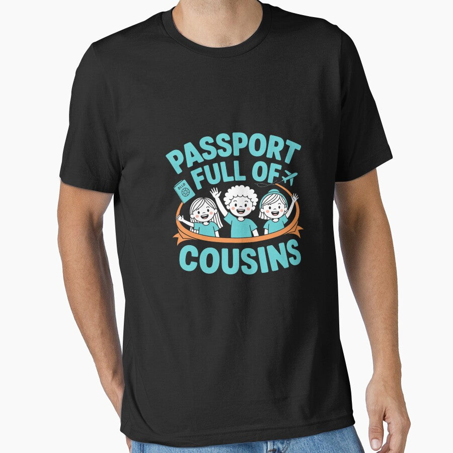 Passport Full of Cousins Family Vacation Matching by JaskconLIfe23