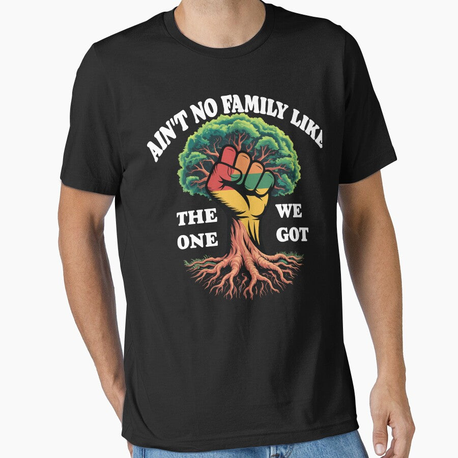 Ain't No Family Like the One We Got Shirt Family Reunion Matching Fist Bump Tee by BellaFShop