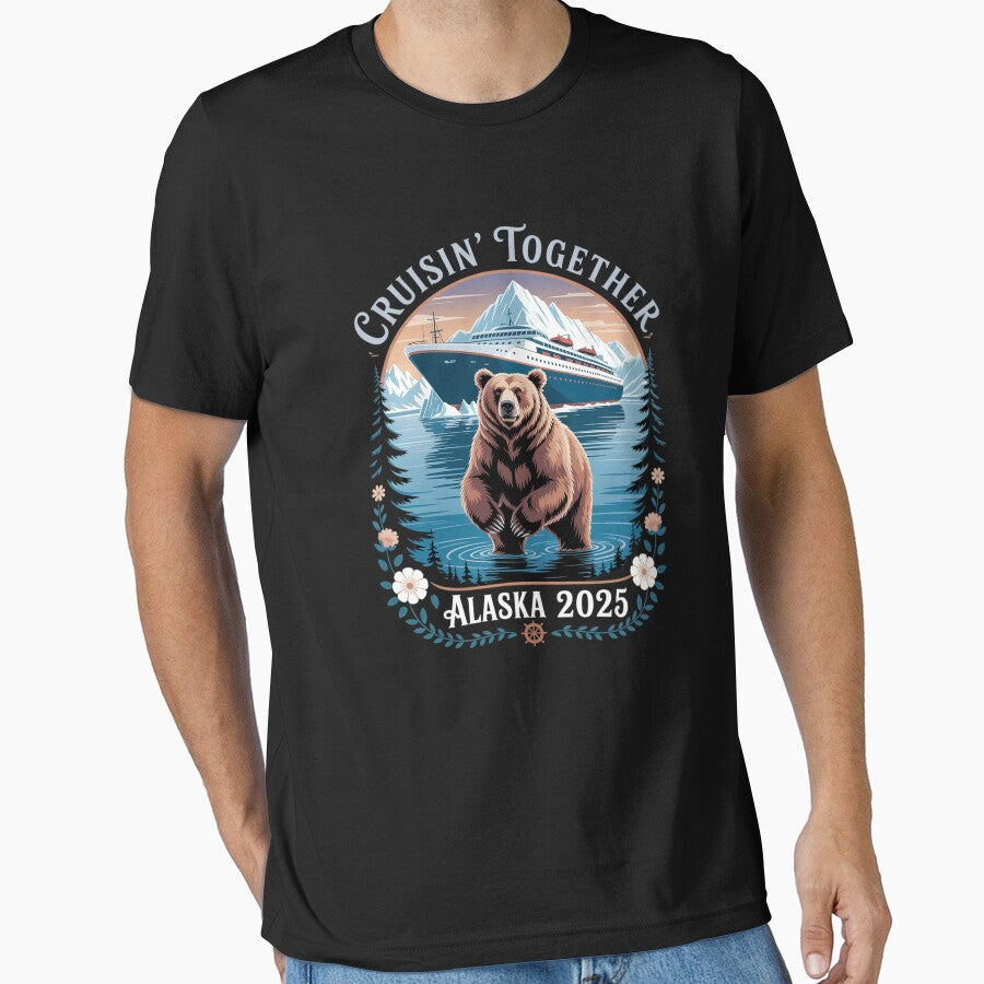 Cruisin Together Matching Family Friends Alaska Cruise 2025 by joyouartArt