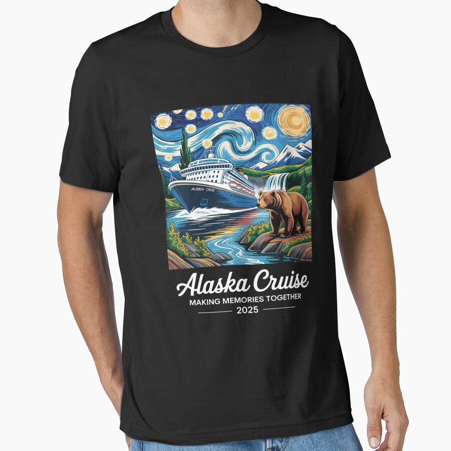Matching Family Friends and Group Alaskan Alaska Cruise 2025 by BlueCreator-inc