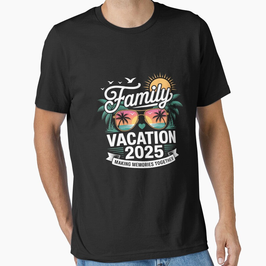 Family Vacation 2025 Beach Matching Family Summer Vacation by PeteHomenick