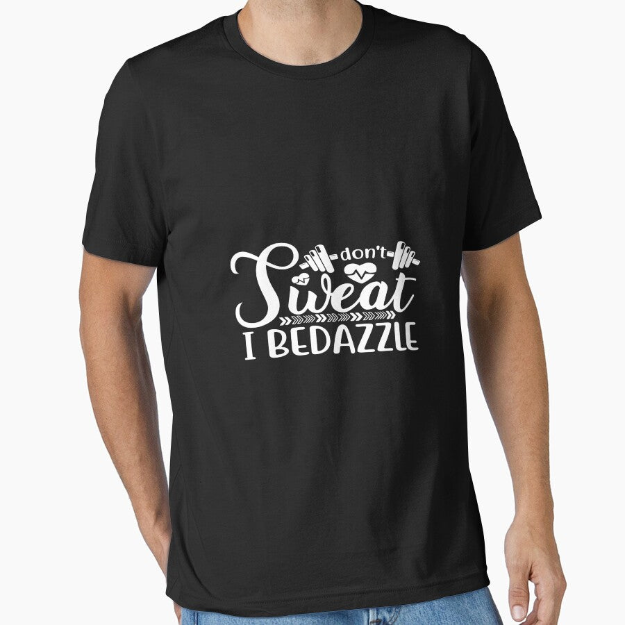 Don't sweat i bedazzle by phassystore Unisex , , , Long Sleeve Tee