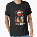 Leader Of The Cousin Crew Christmas Family Matching by ChristopStano