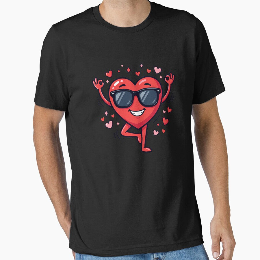 Valentine Yoga Funny Yoga Valentine Gear by DynamicDesign Unisex , , , Long Sleeve Tee